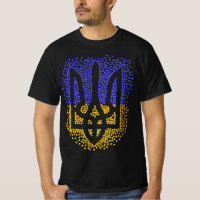 Ukrainian heraldry trident tryzub scattering stars