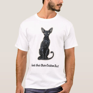 Ukrainian Levkoy Cat Create Your Own Custom Text T-Shirt