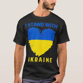 Ukrainian Lover I Stand With Ukraine Heart Tank To