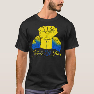 Ukrainian Lover I Stand With Ukraine Support Ukrai T-Shirt