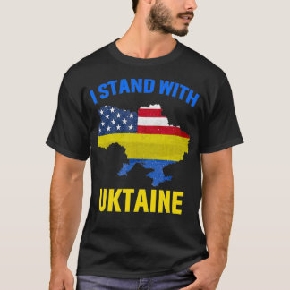 Ukrainian Lover I Stand With Ukraine  T-Shirt