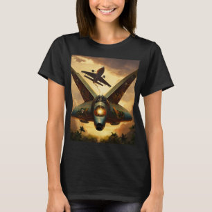 Ukrainian Modern Military Tattoo Sketch Tee
