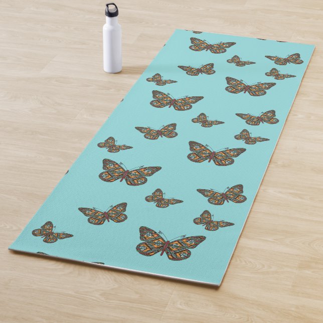 Ukrainian Monarch Yoga Mat (In Situ)