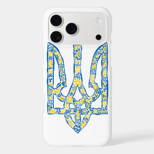 Ukrainian national emblem trident tryzub ethnical