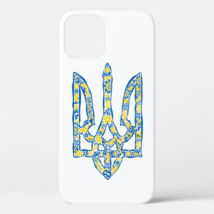 Ukrainian national emblem trident tryzub ethnical iPhone 12 case