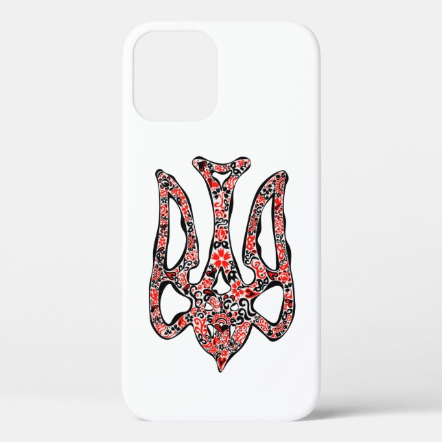 Ukrainian national emblem trident tryzub stylised Case-Mate iPhone case (Back)