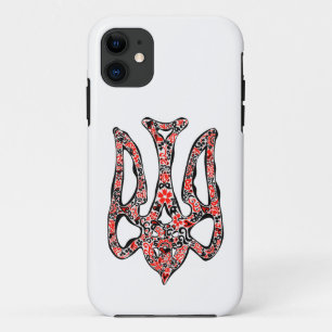 Ukrainian national emblem trident tryzub stylised iPhone 11 case
