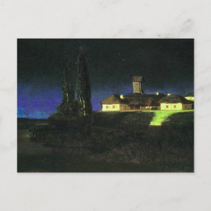 Ukrainian Night by Arkhyp Kuindzhi Postcard