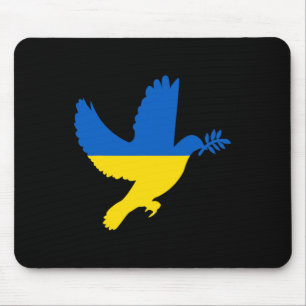 Ukrainian Peace Dove Mouse Mat