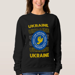 Ukrainian Peace Dove Ukraine Pray Stand With For U Sweatshirt