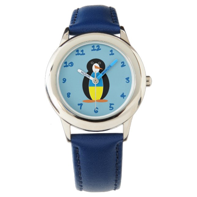 Ukrainian Penguin -- український пінгвін Watch (Front)