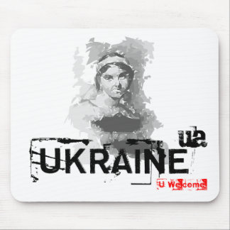 Ukrainian poet mouse mat