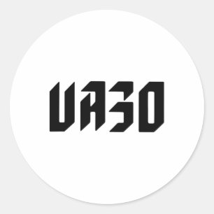 Ukrainian President Volodymyr Zelensky - Ua30 Ukra Classic Round Sticker