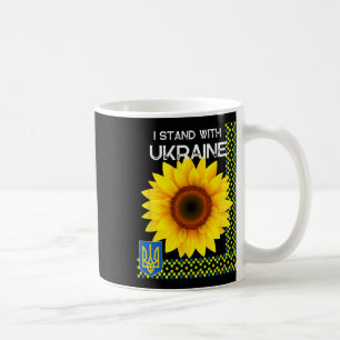 Ukrainian Pride I Stand With Ukraine Sunflower And Coffee Mug