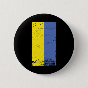 Ukrainian Pride Travel Vacation Ukraine Flag 6 Cm Round Badge