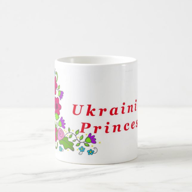 Ukrainian Princess Coffee Mug (Center)