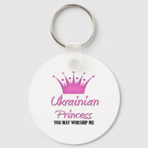 Ukrainian Princess Key Ring