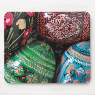 Ukrainian pysanky - easter eggs mouse mat