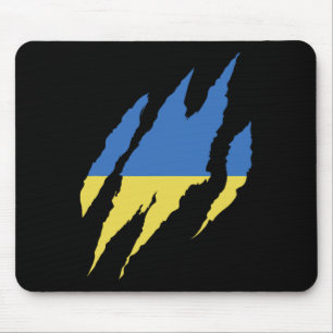 Ukrainian Quote Ukraine Flag Ukraine Shirt Mouse Mat