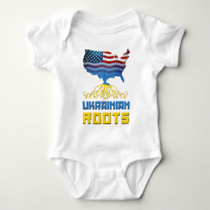 Ukrainian Roots Baby Bodysuit