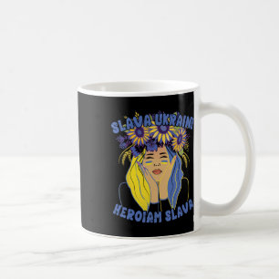 Ukrainian Slava Ukraini Shirt Ukraine Sunflower Gi Coffee Mug