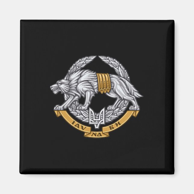 Ukrainian Special Operations Forces Armed Forces O Magnet (Front)