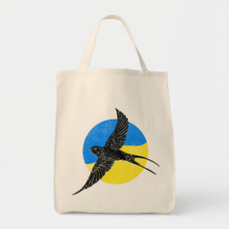 Ukrainian style design with Swallowtail Tote Bag