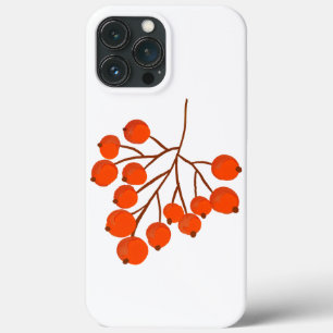 Ukrainian style viburnum branch. Ukraine iPhone 13 Pro Max Case