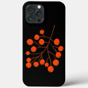 Ukrainian style viburnum branch. Ukraine iPhone 13 Pro Max Case