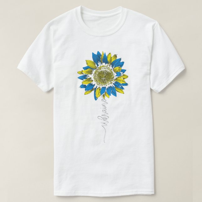 ukrainian sunflower art                      T-Shirt (Design Front)