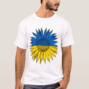 Ukrainian Sunflower Art                        T-Shirt