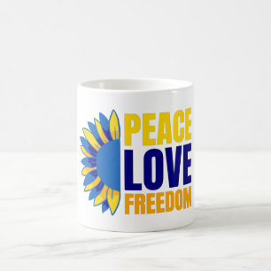 Ukrainian Sunflower - Support Ukraine  Coffee Mug