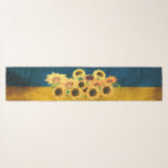 Ukrainian Sunflowers for Peace V2 Scarf<br><div class="desc">Standing strong in support of the people of Ukraine,  sunflowers symbolise peace. Wishing for peace and unity the world over.</div>