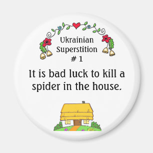 Ukrainian Superstitions Magnet