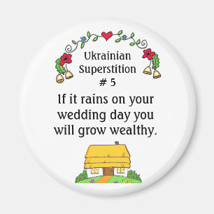 Ukrainian Superstitions Magnet