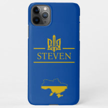 Ukrainian symbols and Name of Golden font