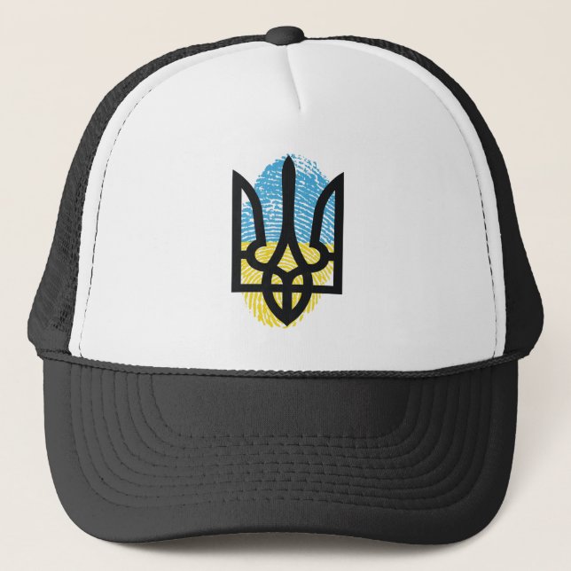 Ukrainian Throw Pillow Trucker Hat (Front)