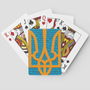 Ukrainian Tryzub Playing Cards