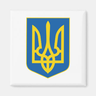 Ukrainian Tryzub (Trident) - Coat of Arms  Magnet