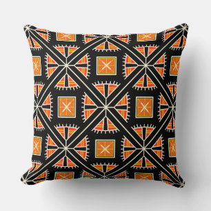 Ukrainian Volyhnian Spring Pattern Throw Pillow