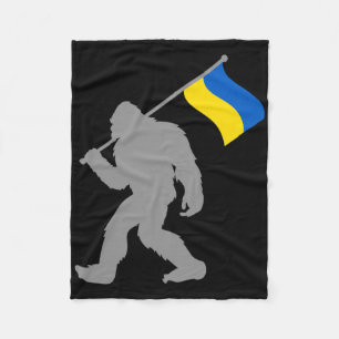 Ukrajina Or Ukrainian Flag On Ukraine Flag Fleece Blanket