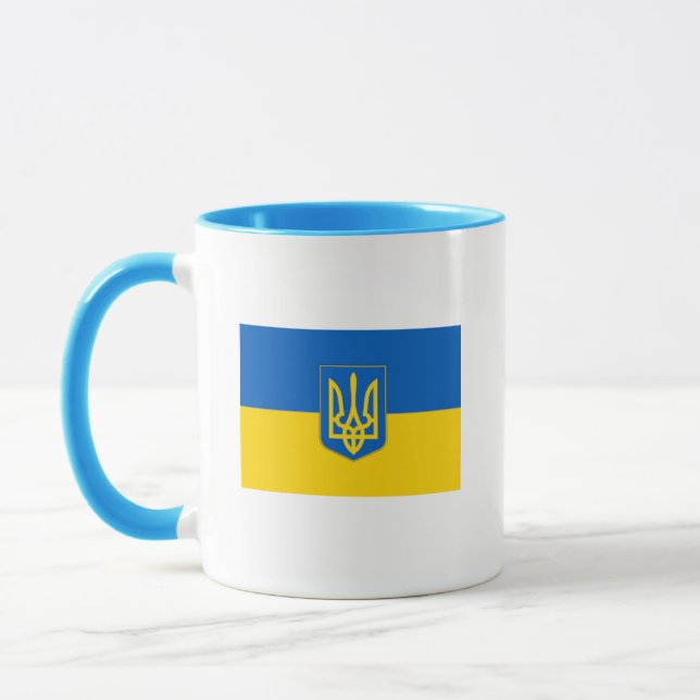 Ukrane Flag Mug (Left)
