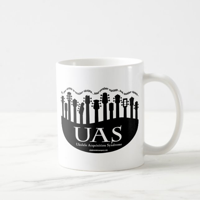 Ukulele Acquisition Syndrome Coffee Mug (Right)