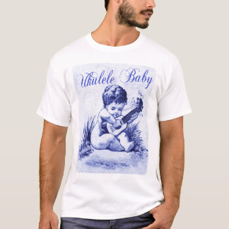 Ukulele Baby Toddler dark short sleeve T-Shirt
