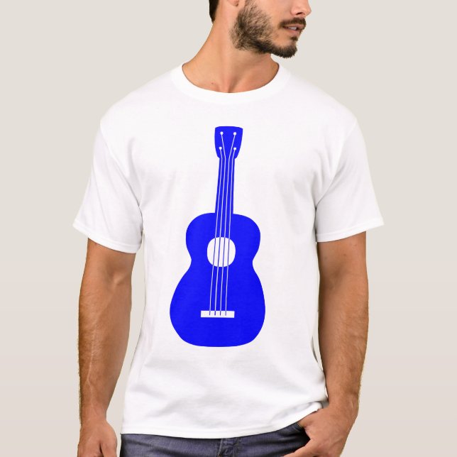 Ukulele - Blue T-Shirt (Front)