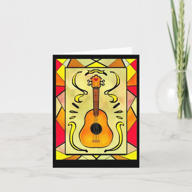 Ukulele Card (Front)