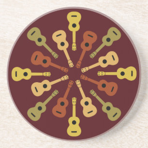 Ukulele coaster