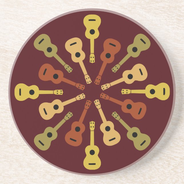 Ukulele coaster (Front)