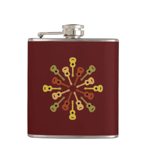 Ukulele custom flask