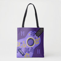 Ukulele custom monogram bags